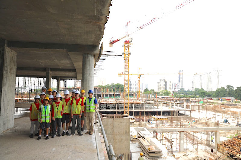 Boy Scouts Earn Architecture Merit Badge as Part of New Ampang Hilir Campus Visit