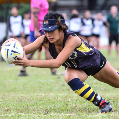 Jasmine Ng touch rugby player