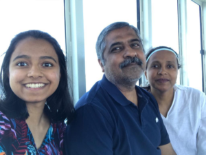 Aparna and family