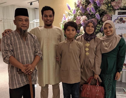Afif and his family