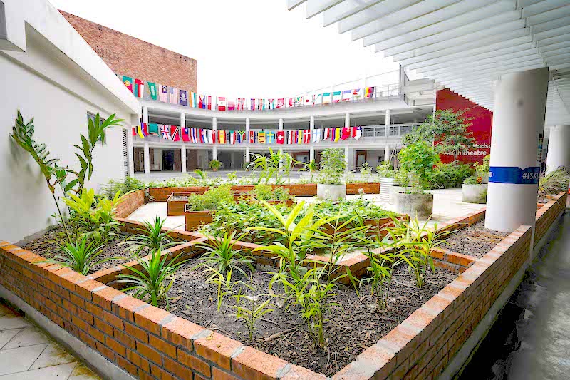 ISKL Campus - Community Edible Garden