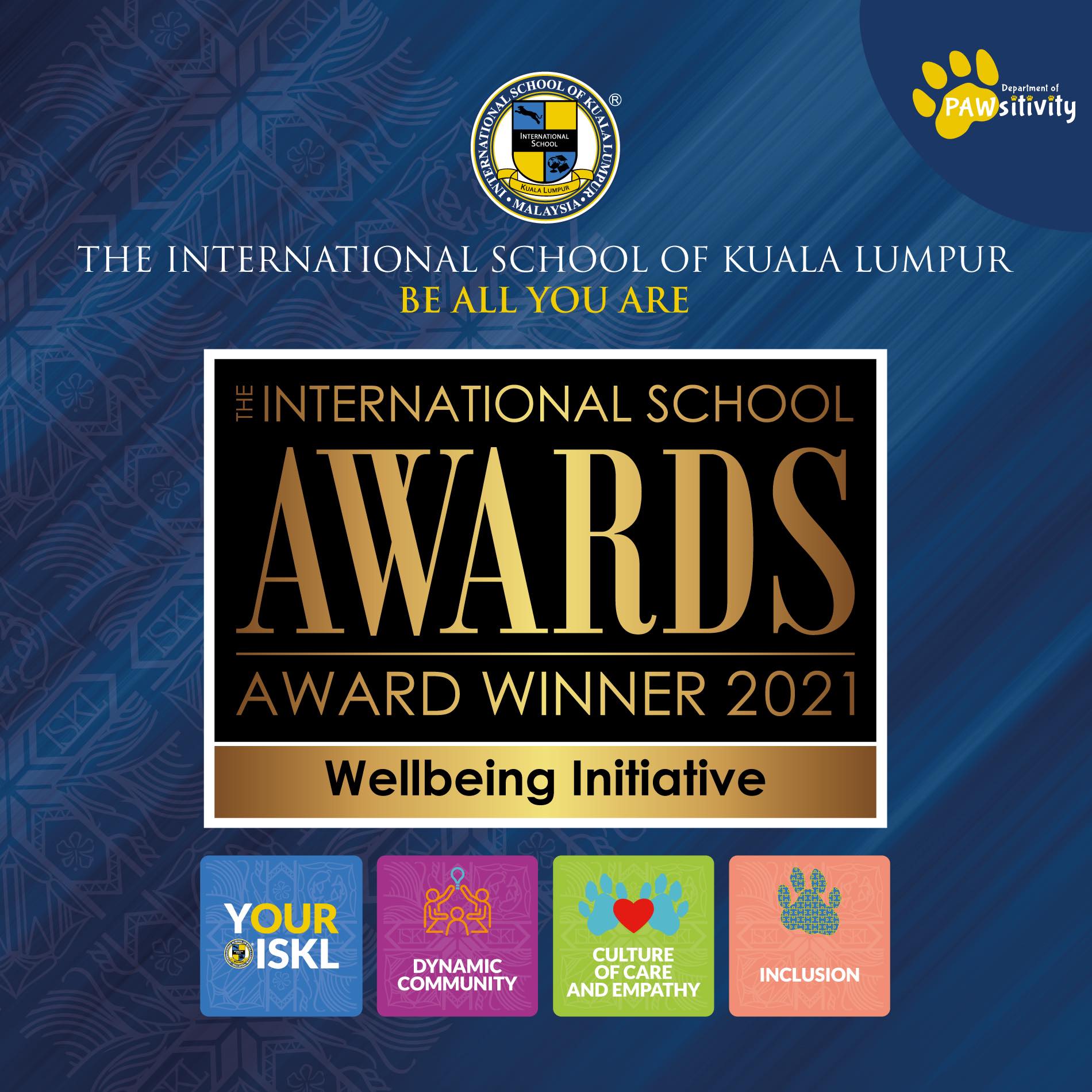 ISKL International School Award Well Being