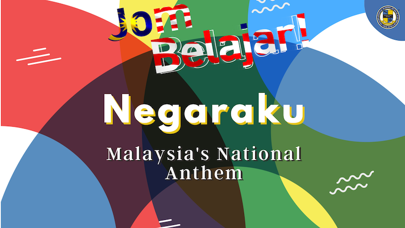 Learning Negaraku Malaysia national anthem