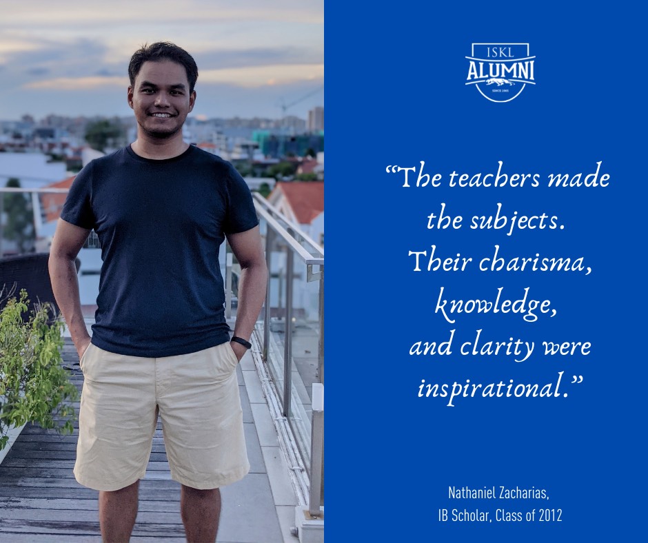 Nathaniel Zacharias - The IB Scholar & Alumni