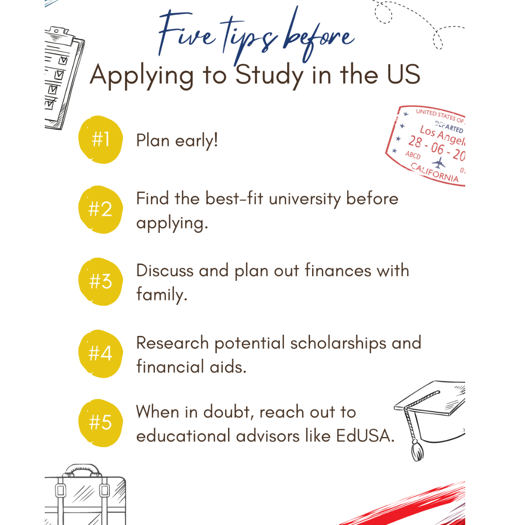 Tips for US Study Applications