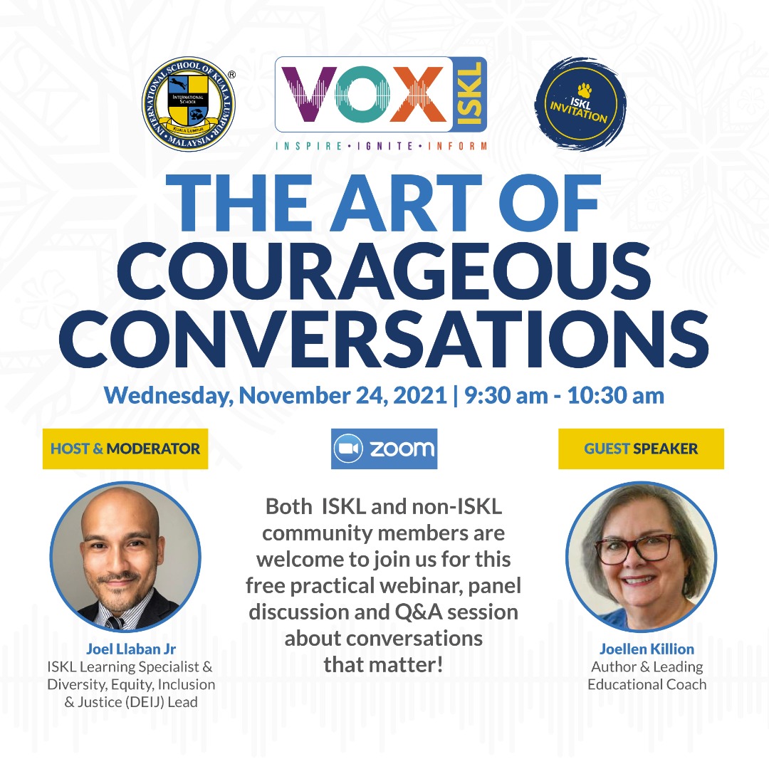 VOX ISKL - The Art of Courageous Conversations