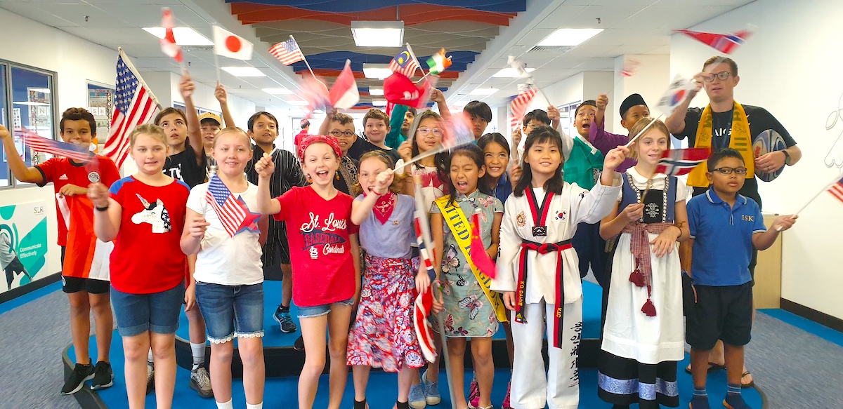 Students witness multiple languages and cultures through various holidays and celebrations hosted in the school