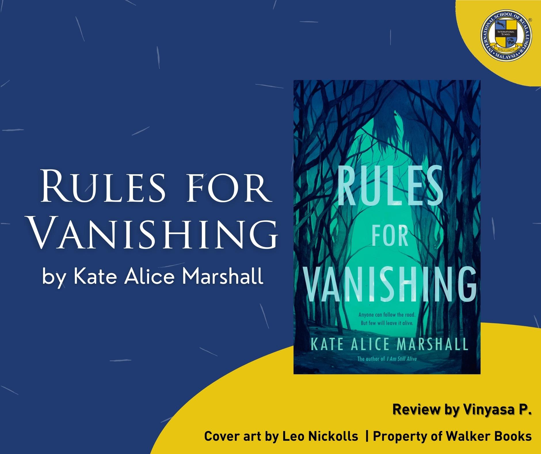 Rules for Vanishing by Kate Marshall