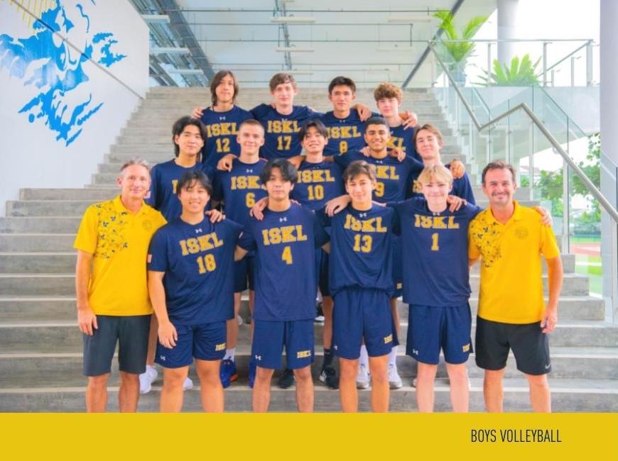 ISKL Boys Volleyball Group Photo