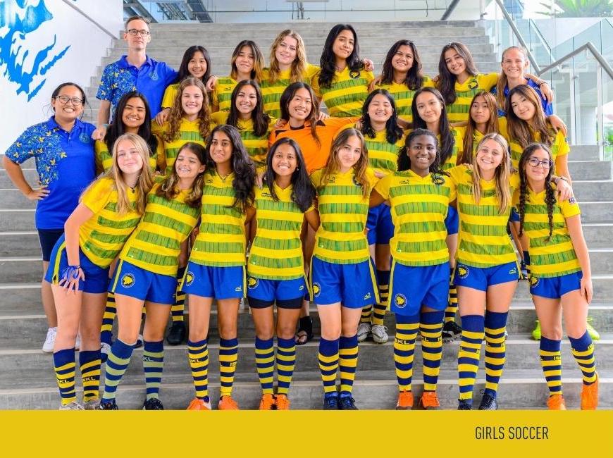 ISKL Girls Soccer Group Photo