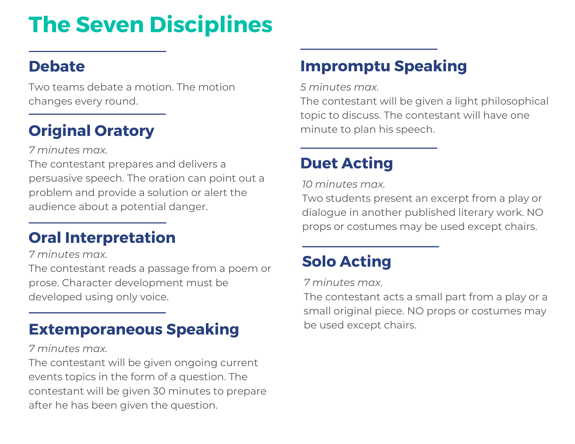 The 7 Disciplines