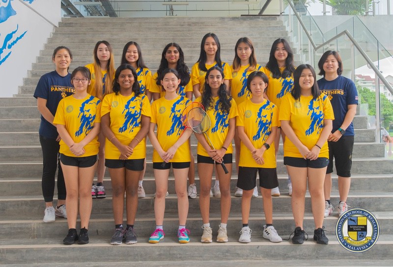 Varsity Girls Badminton Team